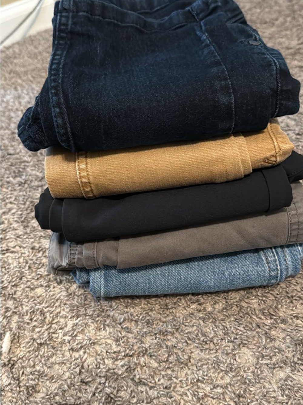 Boys Cat and Jack size 7 pants bundle